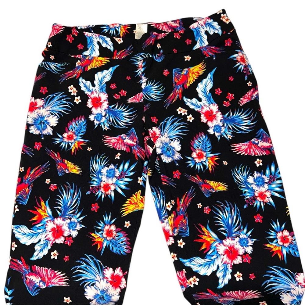 Terra & sky Tropical Floral Print Pants. New
